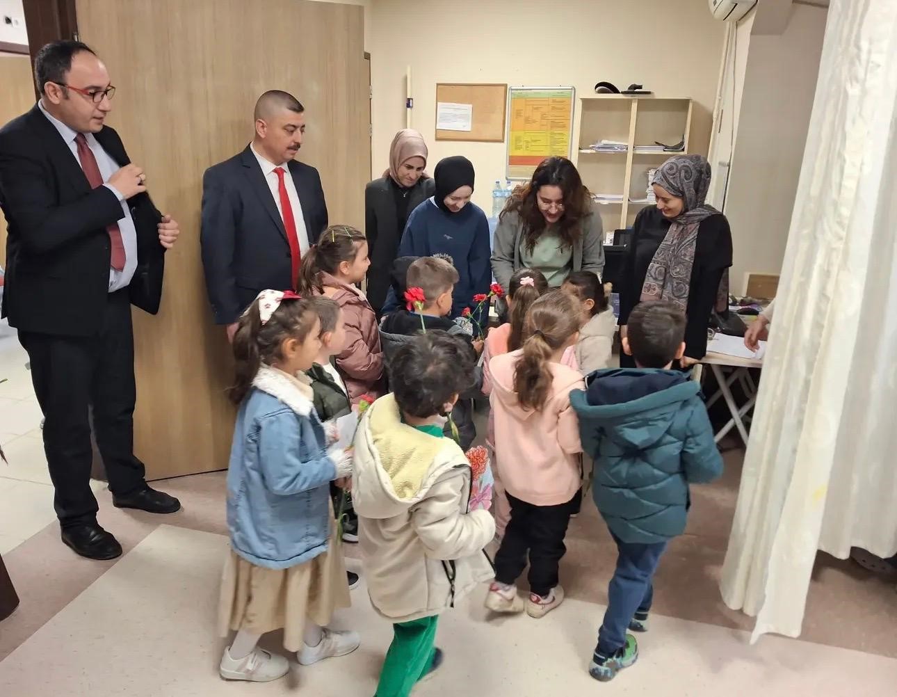 Sağlık çalışanlarını onurlandıran etkinlik