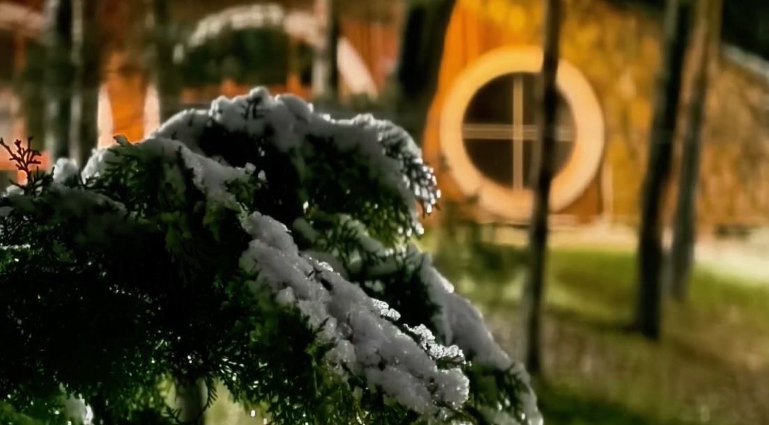 Nisan karı mest eden manzaralar oluşturdu