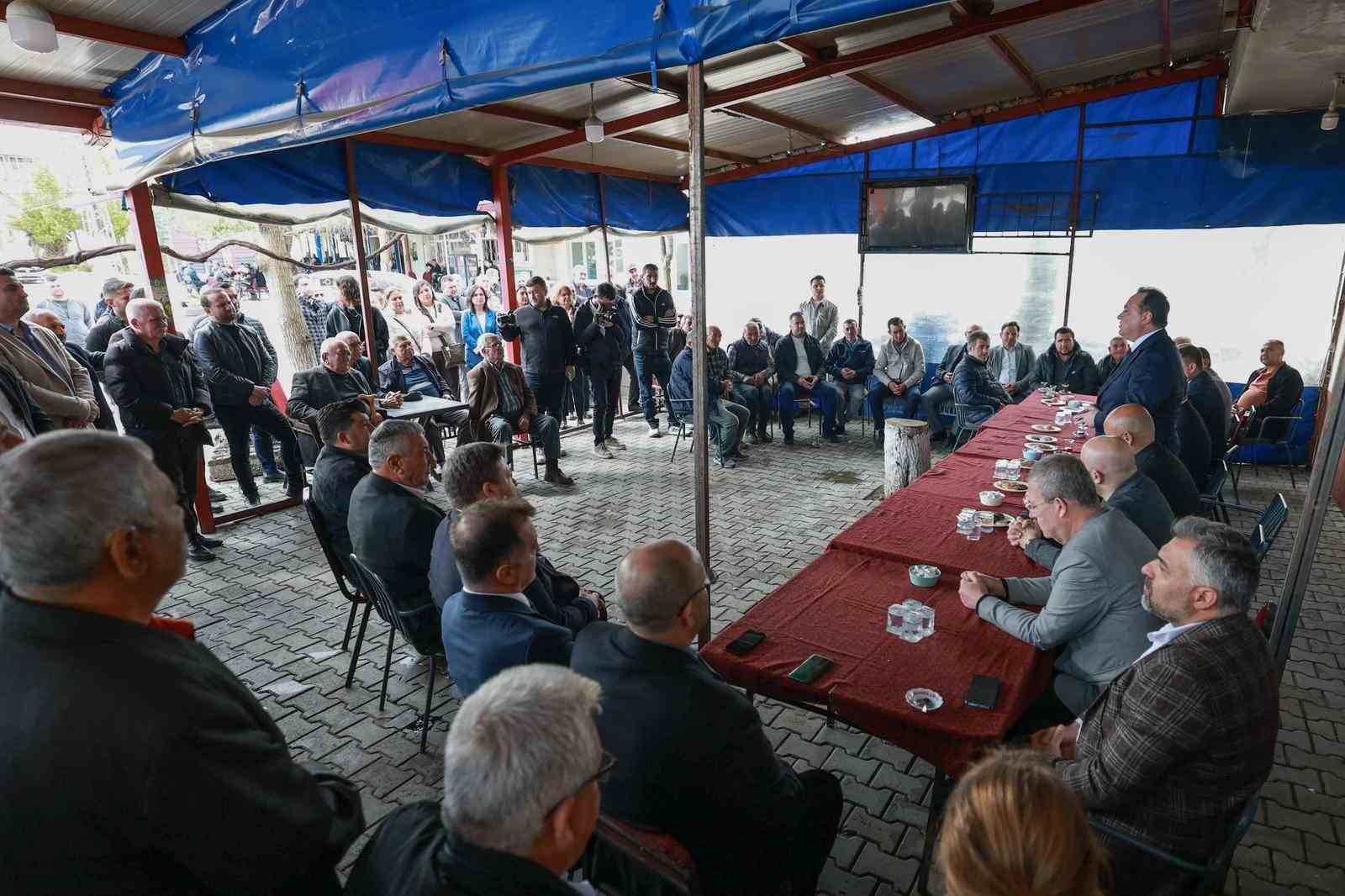 Depremde hasar gören caminin restorasyonuna başlandı