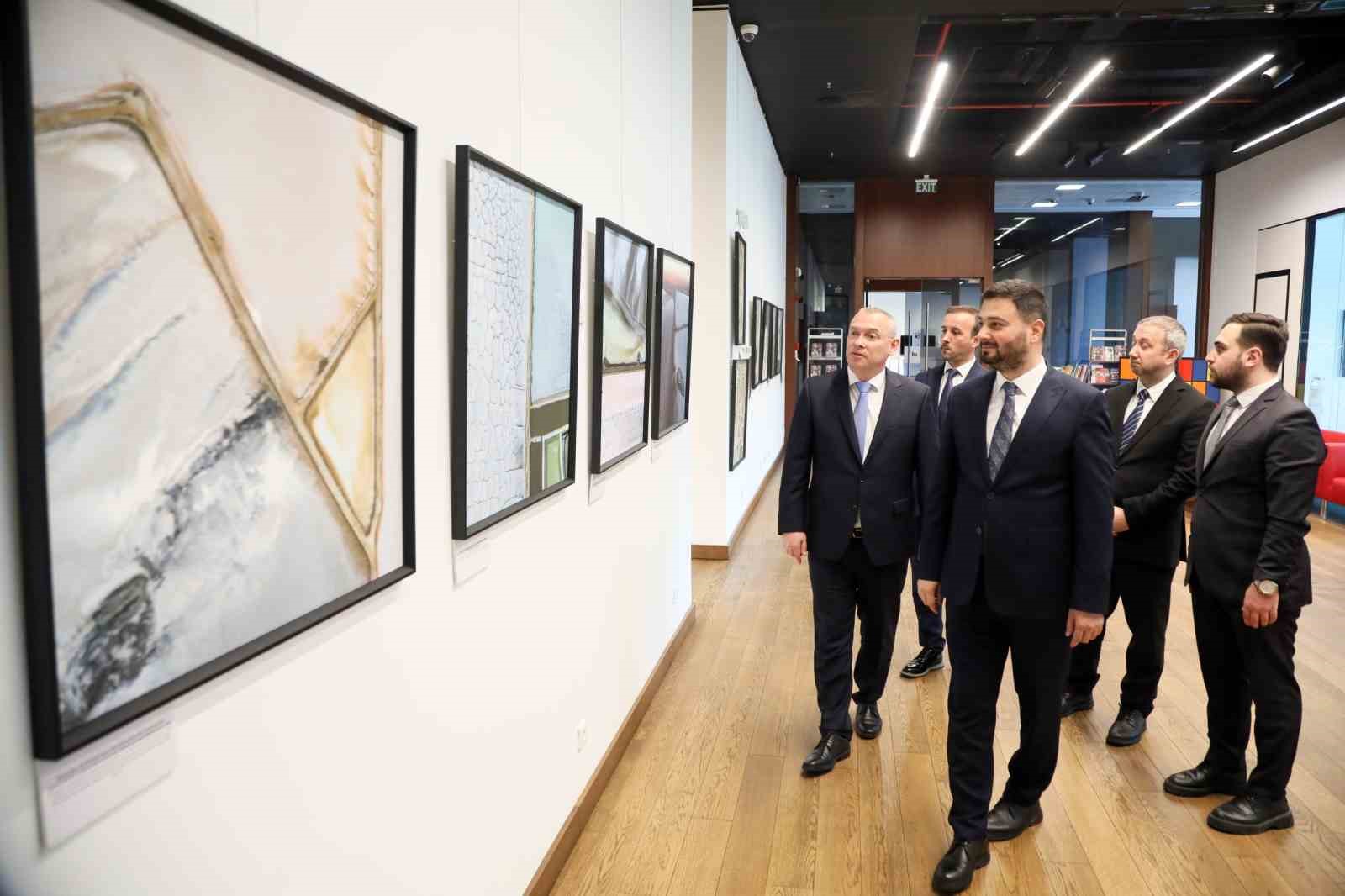 Başkan &Ouml;ztekin&rsquo;den, Laszlo Keller&rsquo;a iade-i ziyaret
