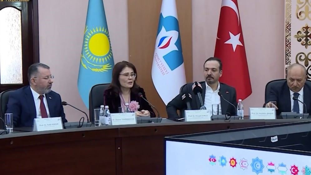 KB&Uuml;, Kazakistan&rsquo;da uluslararası iş birliği protokol&uuml;ne imza attı
