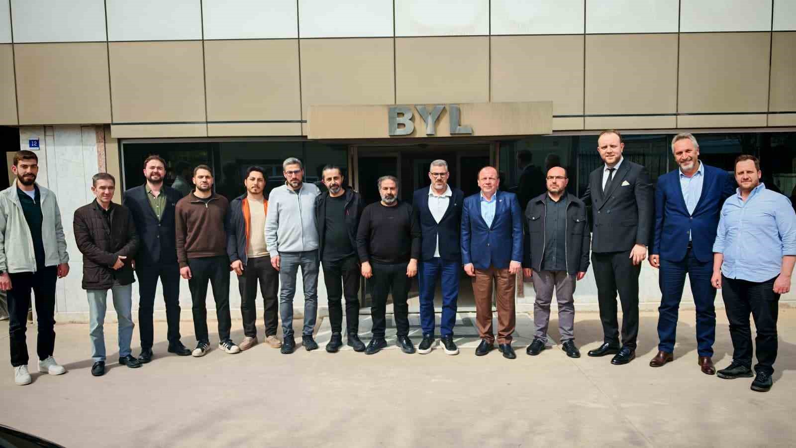 BTSO başkan adalı Özer Matlı, tekstil sektörü temsilcileriyle buluştu