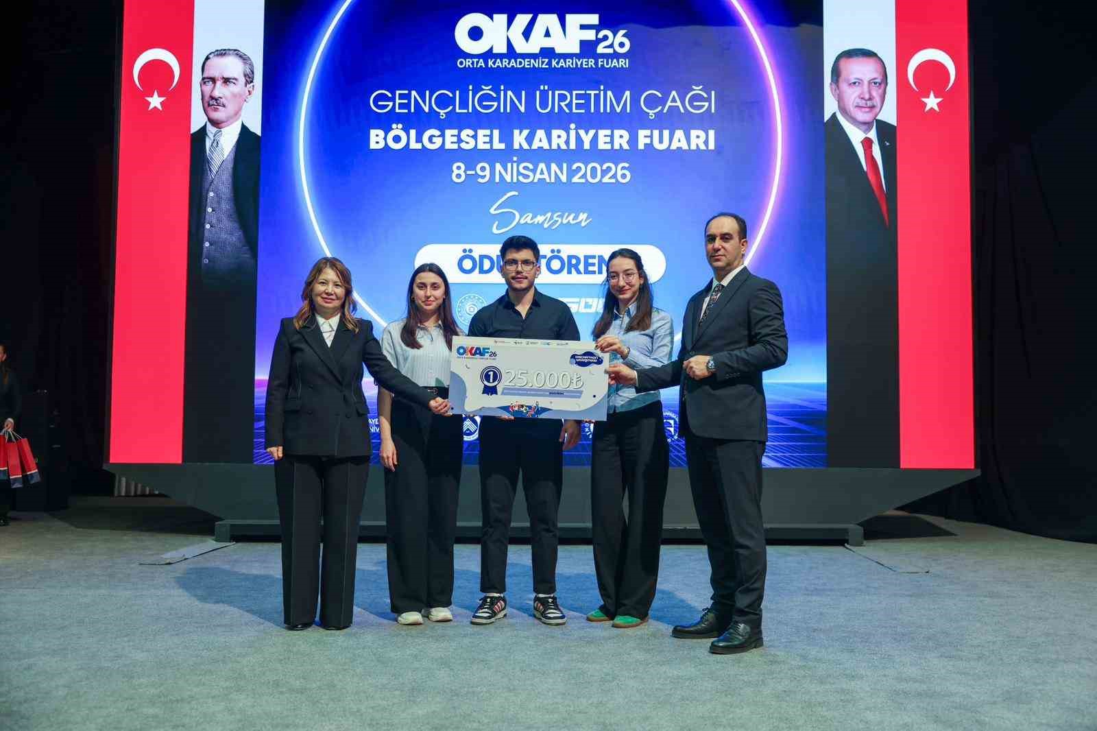 "Orta Karadeniz Kariyer Fuarı" 25 bin ziyaret&ccedil;iyi ağırladı
