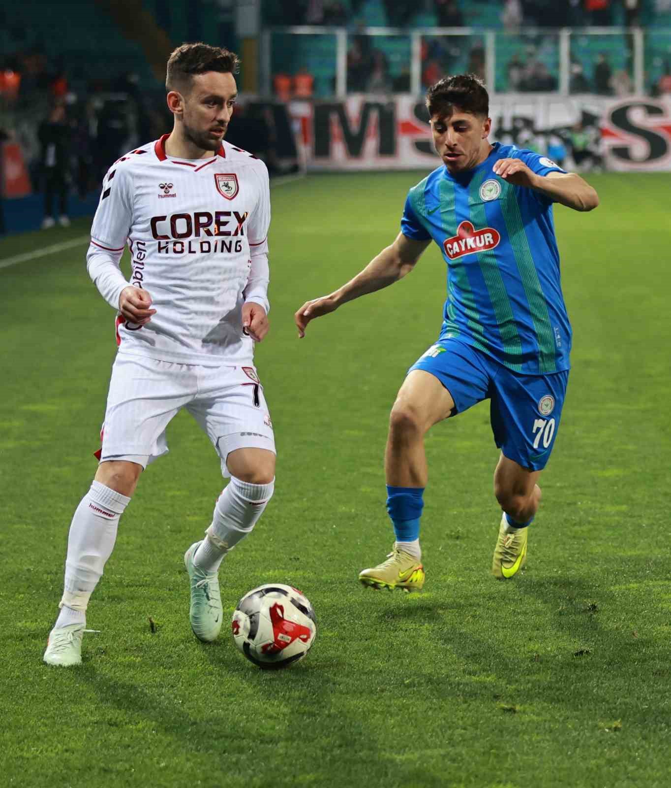 Trendyol Süper Lig: Çaykur Rizespor: 4 - Samsunspor: 1 (Maç sonucu)