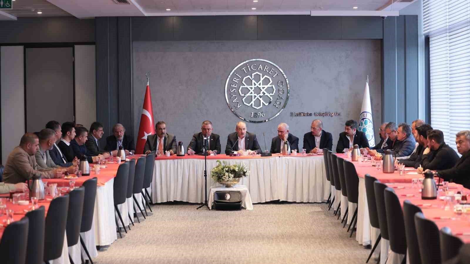 KTO’da ‘Lojistik Merkez’ toplantısı