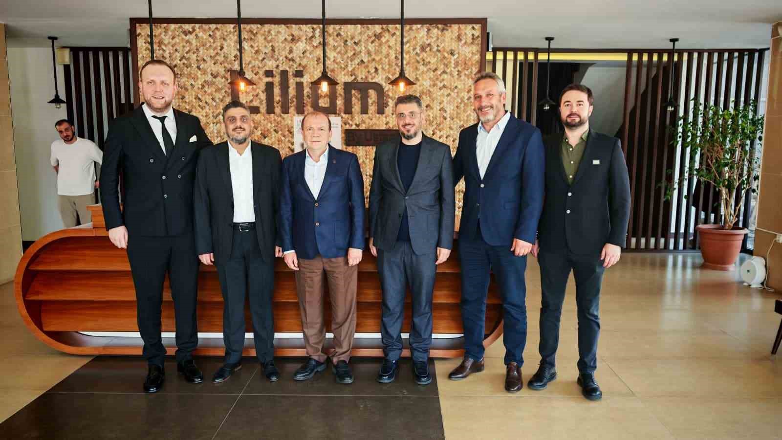 BTSO başkan adalı Özer Matlı, tekstil sektörü temsilcileriyle buluştu