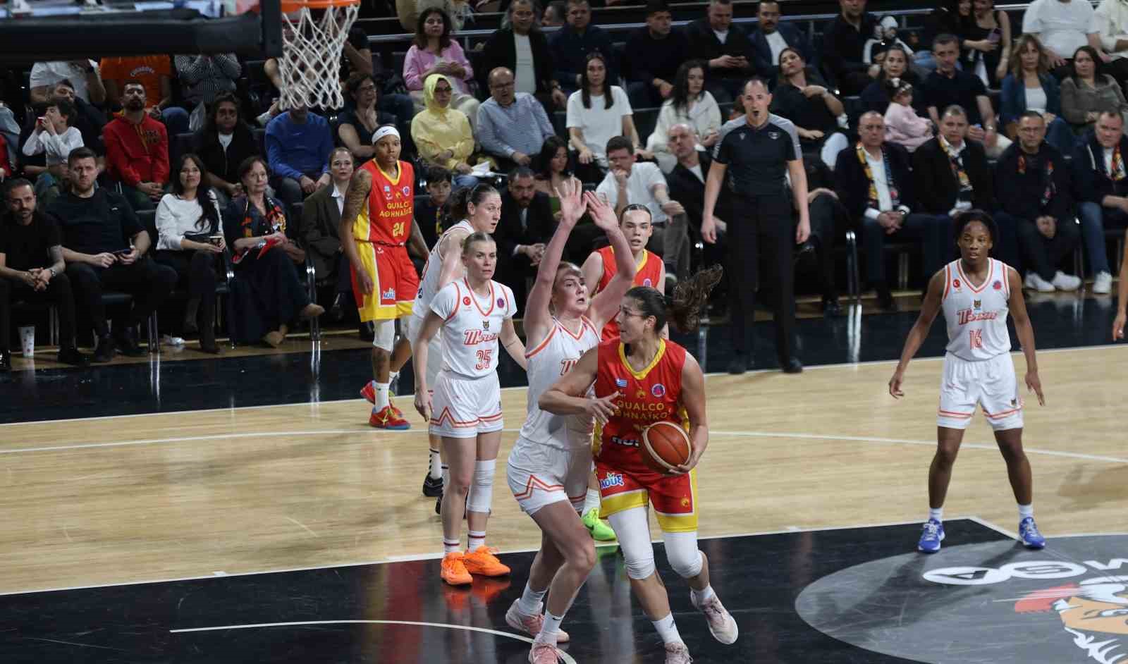 &Ccedil;İMSA &Ccedil;BK Mersin: 75 - Athinaikos Qualco: 77
