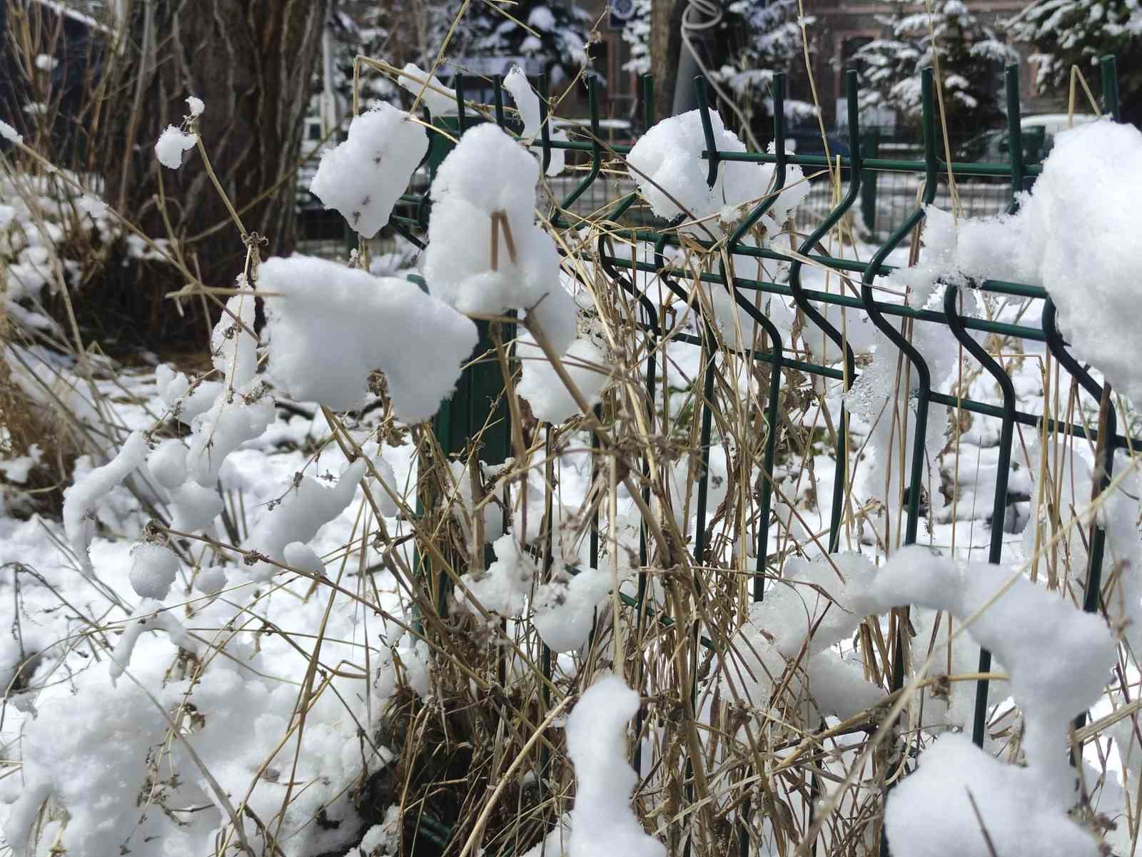 Ardahan&rsquo;da kar kartpostallık g&ouml;r&uuml;nt&uuml;ler sundu
