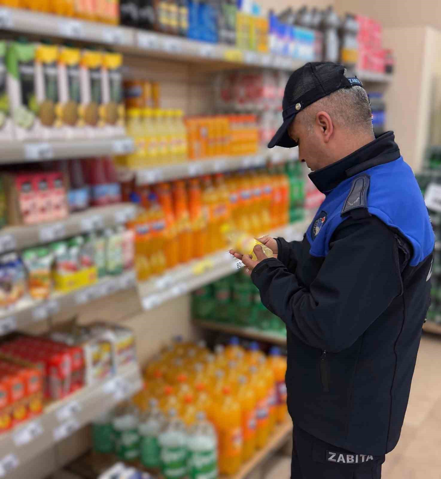 Bayburt’ta marketlere sıkı denetim