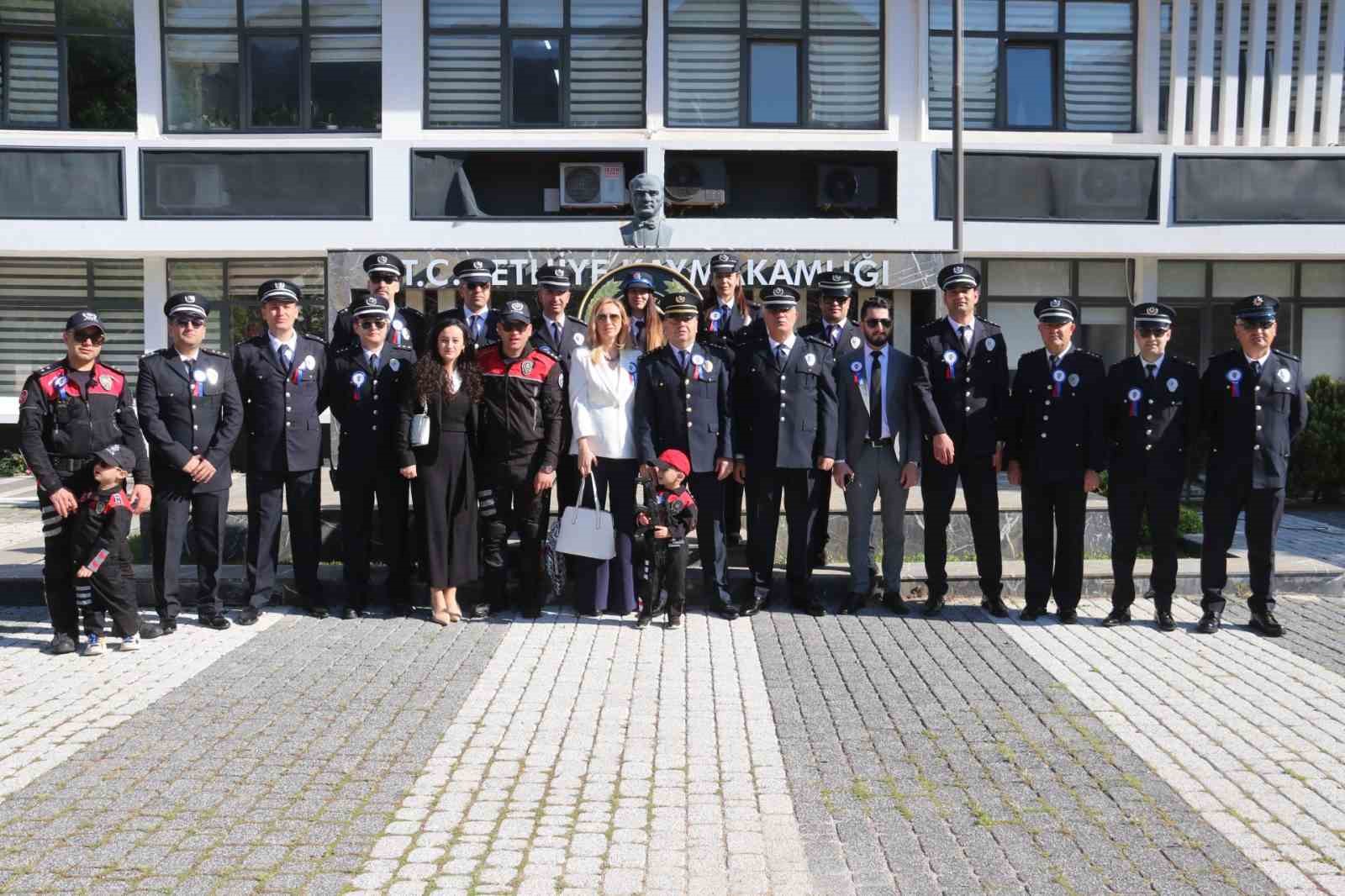 Fethiye’de Türk Polis Teşkilatının 181. Kuruluş Yıldönümü törenle kutlandı