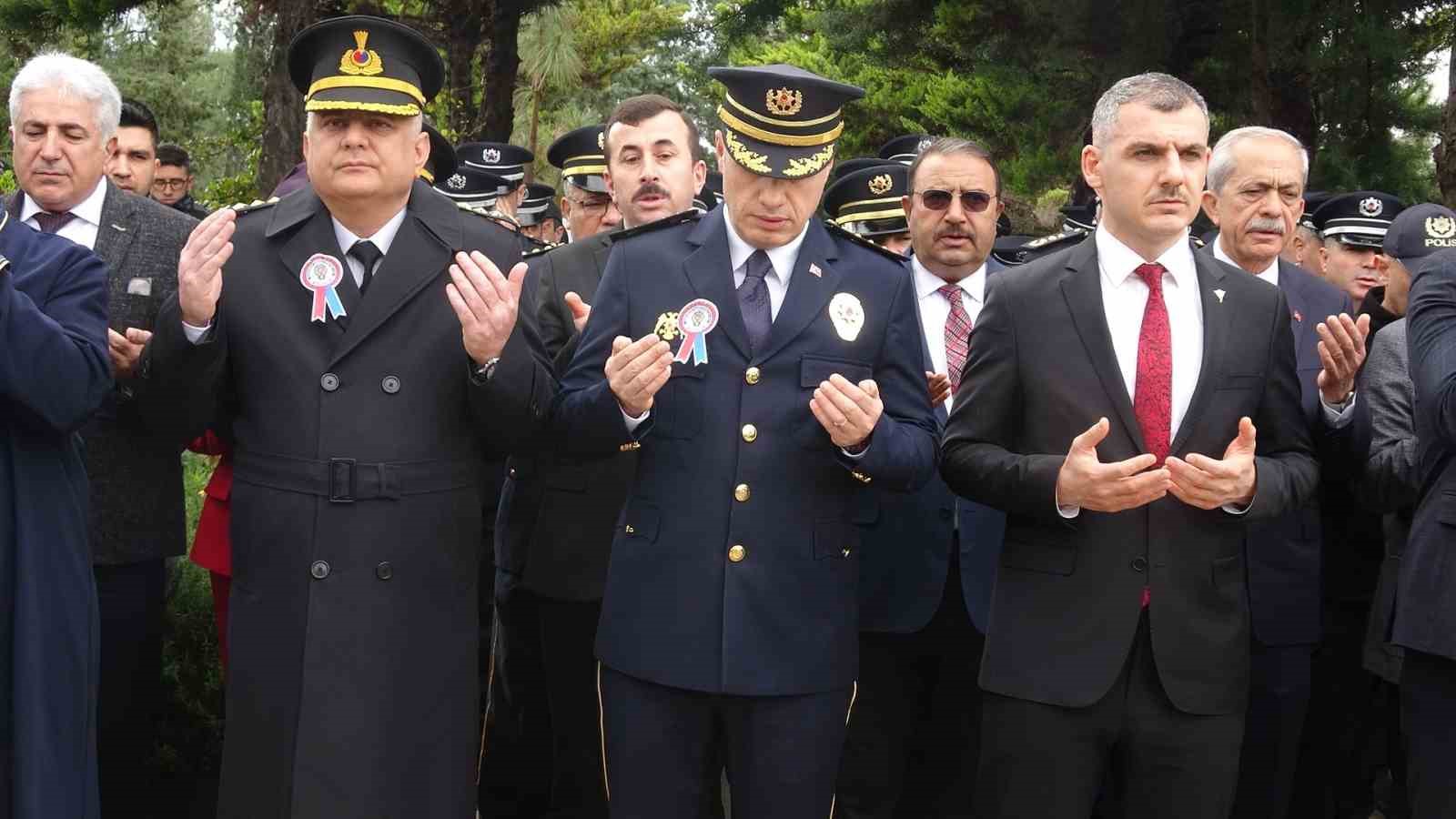 Kilis&rsquo;te Polis Teşkilatının 181. yılında şehitler anıldı
