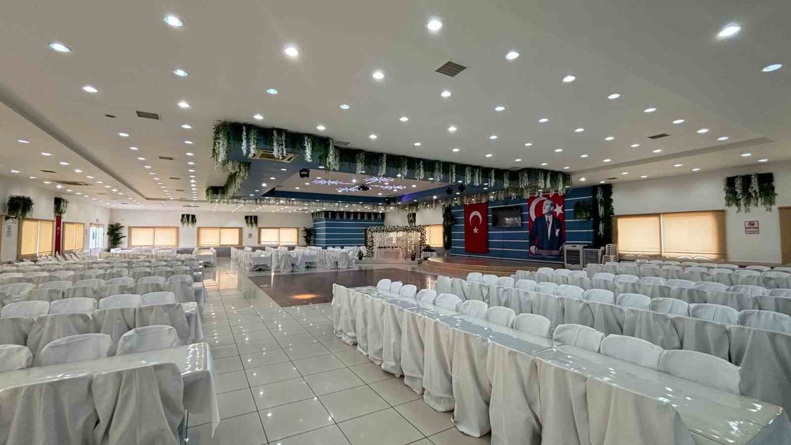 Bozdoğan&rsquo;da D&uuml;ğ&uuml;n Salonu yenilendi
