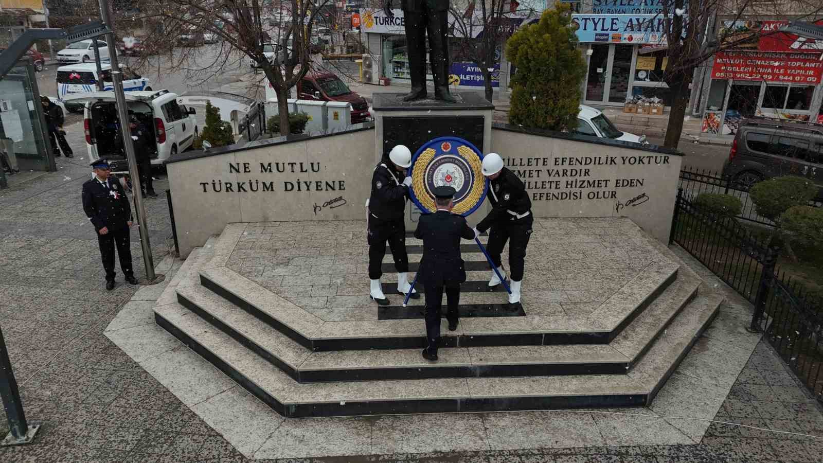 Türk Polis Teşkilatı’nın 181. kuruluş yıl dönümü Akyurt’ta kutlandı