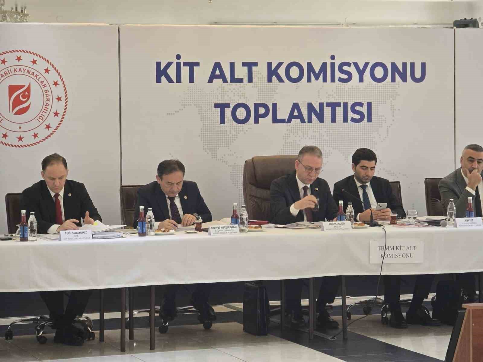 TBMM KİT Komisyonu Zonguldak’ta toplandı