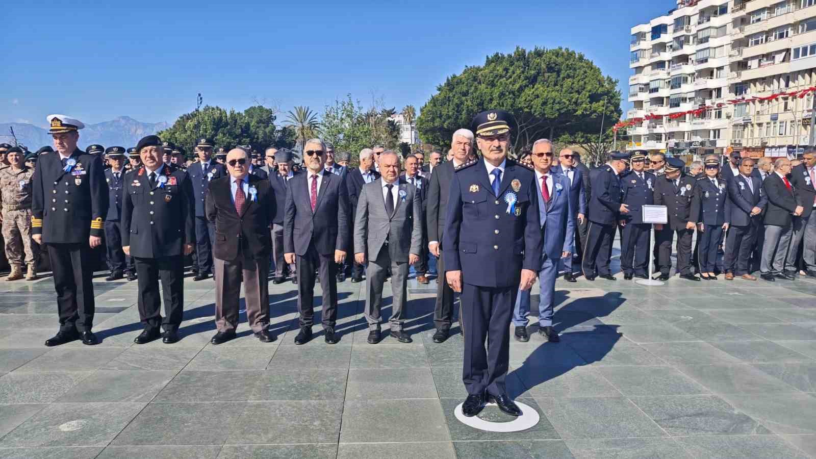 Antalya&rsquo;da T&uuml;rk Polis Teşkilatı&rsquo;nın 181. kuruluş yıl d&ouml;n&uuml;m&uuml; coşkuyla kutlandı
