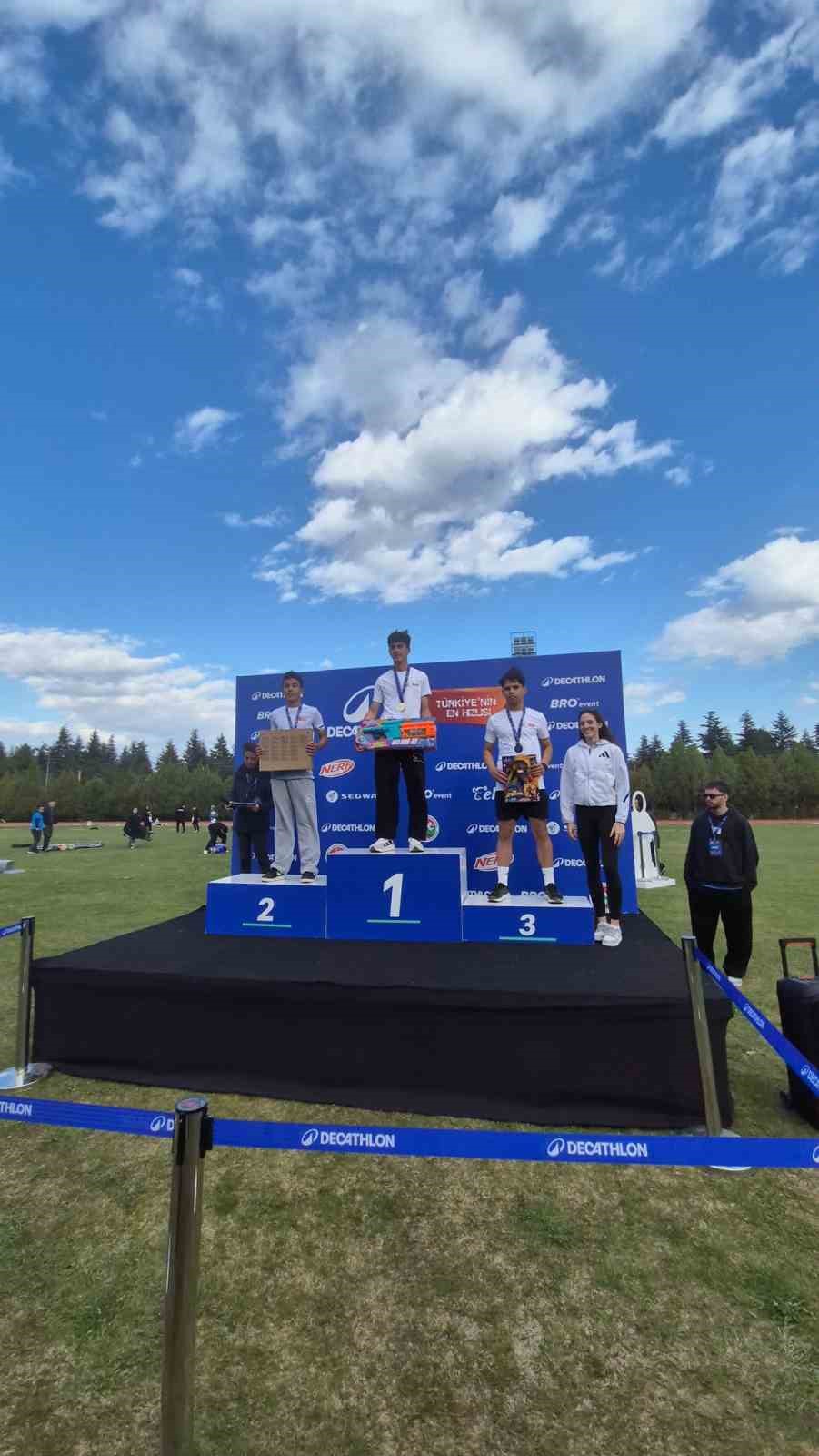 Berat İşler, T&uuml;rkiye finalleri biletini aldı
