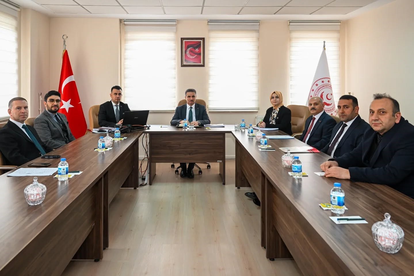 Vali Baruş, brifing aldı
