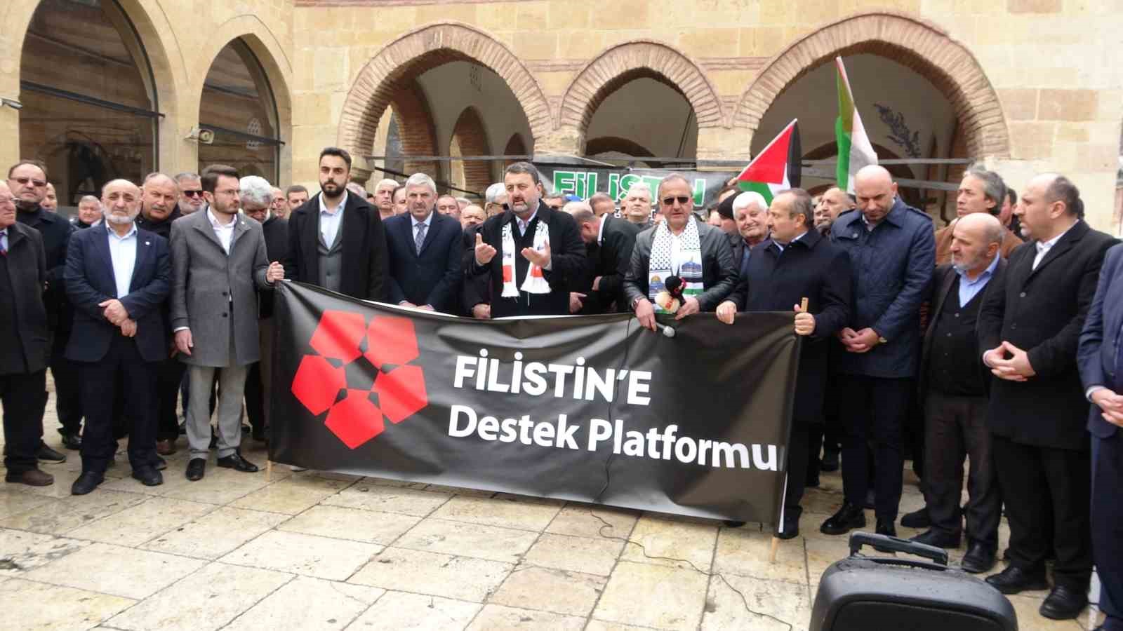 Kastamonu’dan İsrail’e tepki