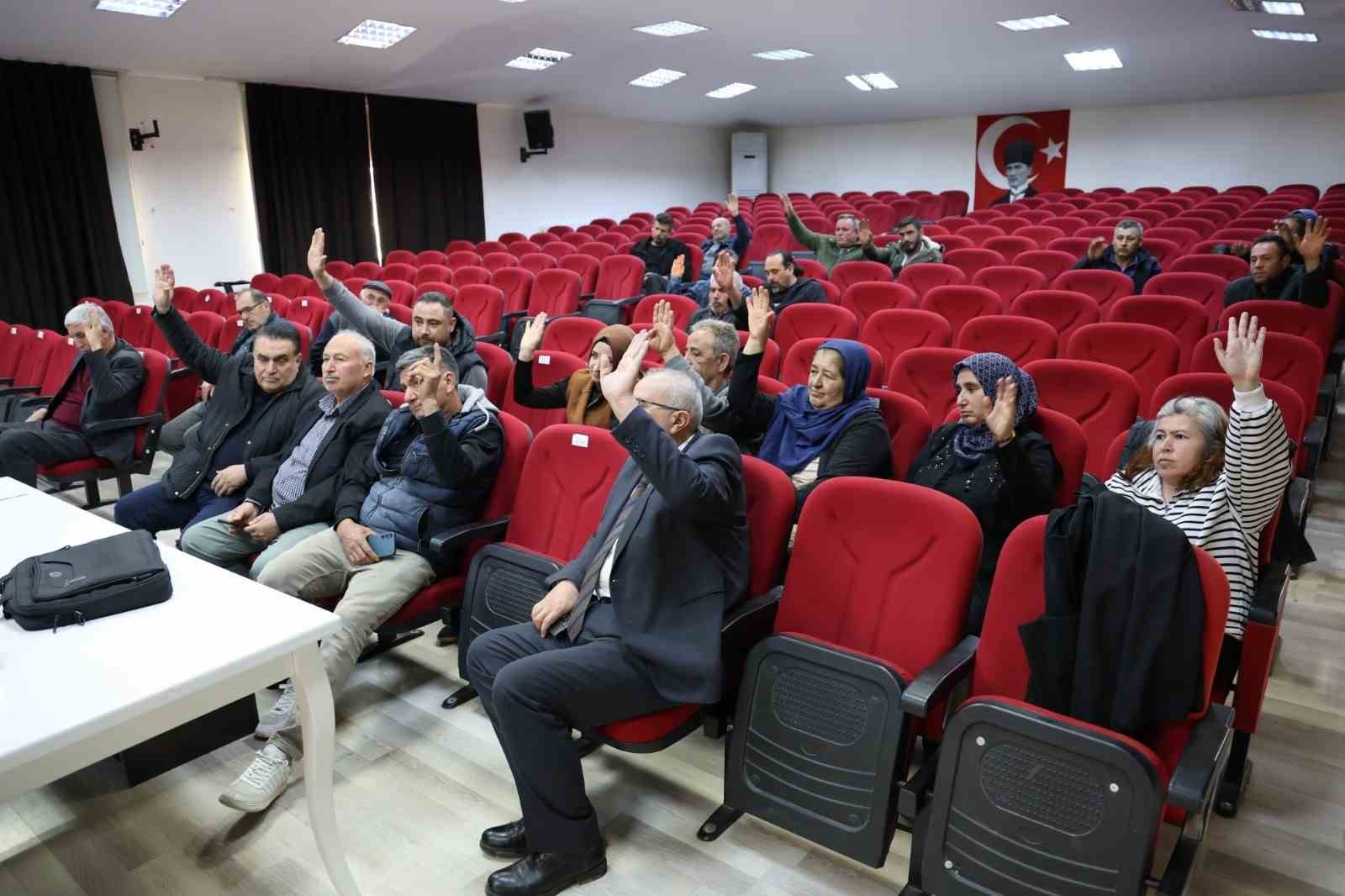 Meyve ve Sebze &Uuml;reticileri Birlikleri genel kurul toplantıları ger&ccedil;ekleştirildi
