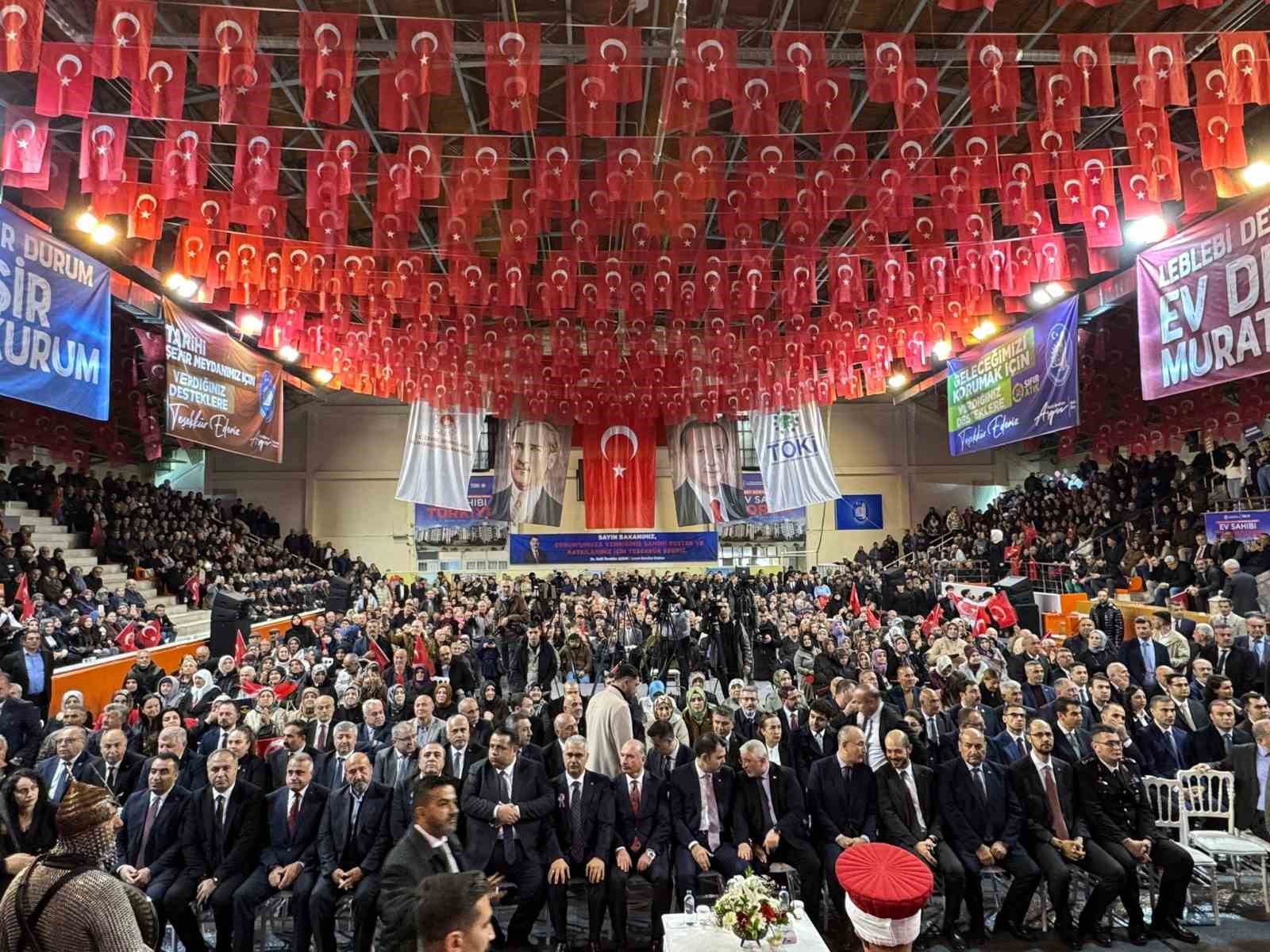 &Ccedil;orum&rsquo;da 2 bin 867 konutun hak sahipleri belirlendi
