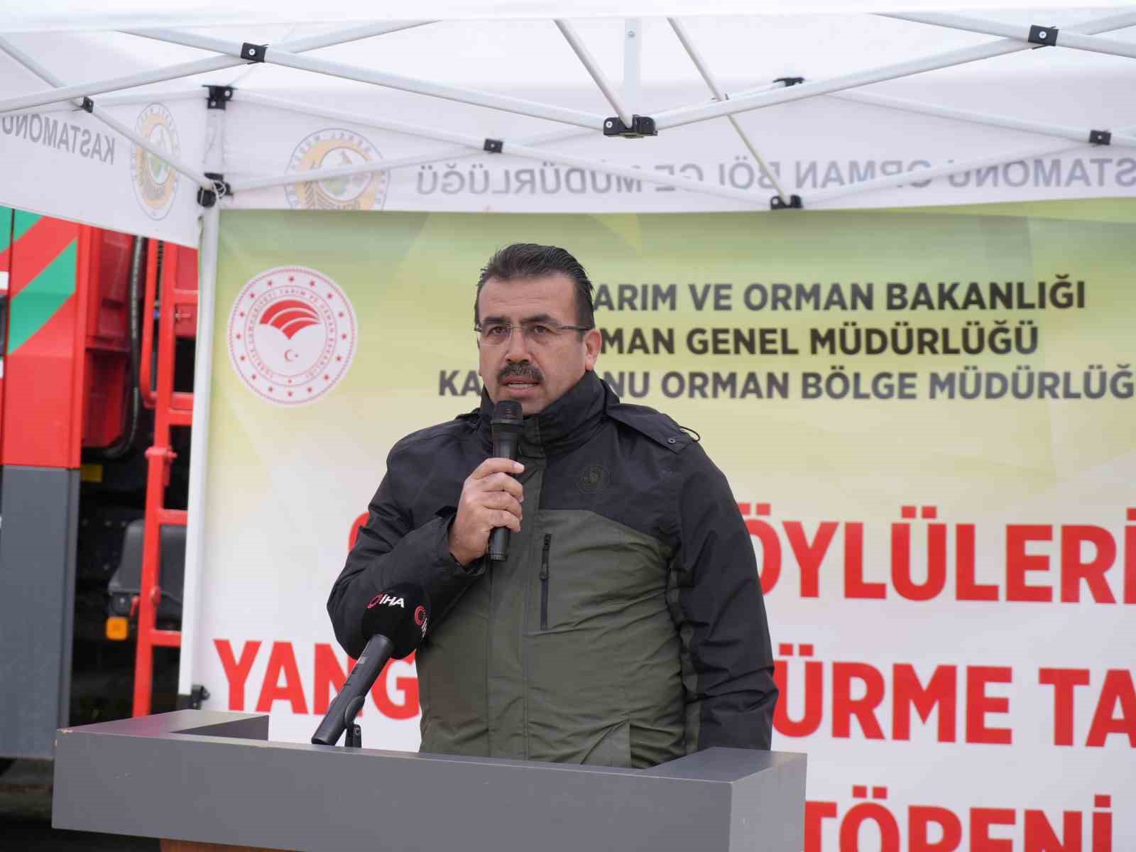 Kastamonu&rsquo;da yangına hassas k&ouml;ylere 20 su tankeri dağıtıldı
