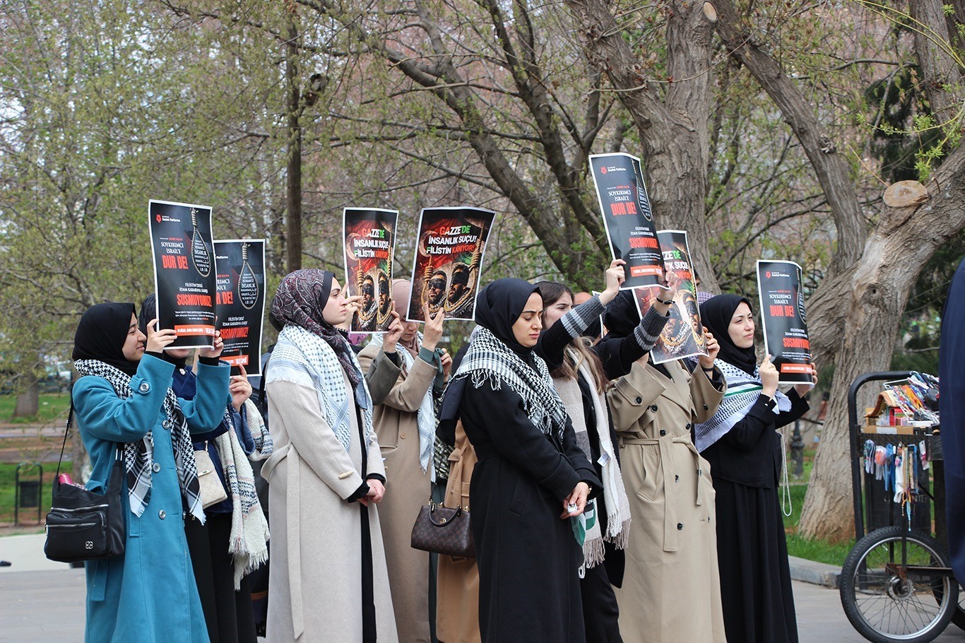 Gaziantep&rsquo;te İsrail&rsquo;in "idam yasası" protesto edildi
