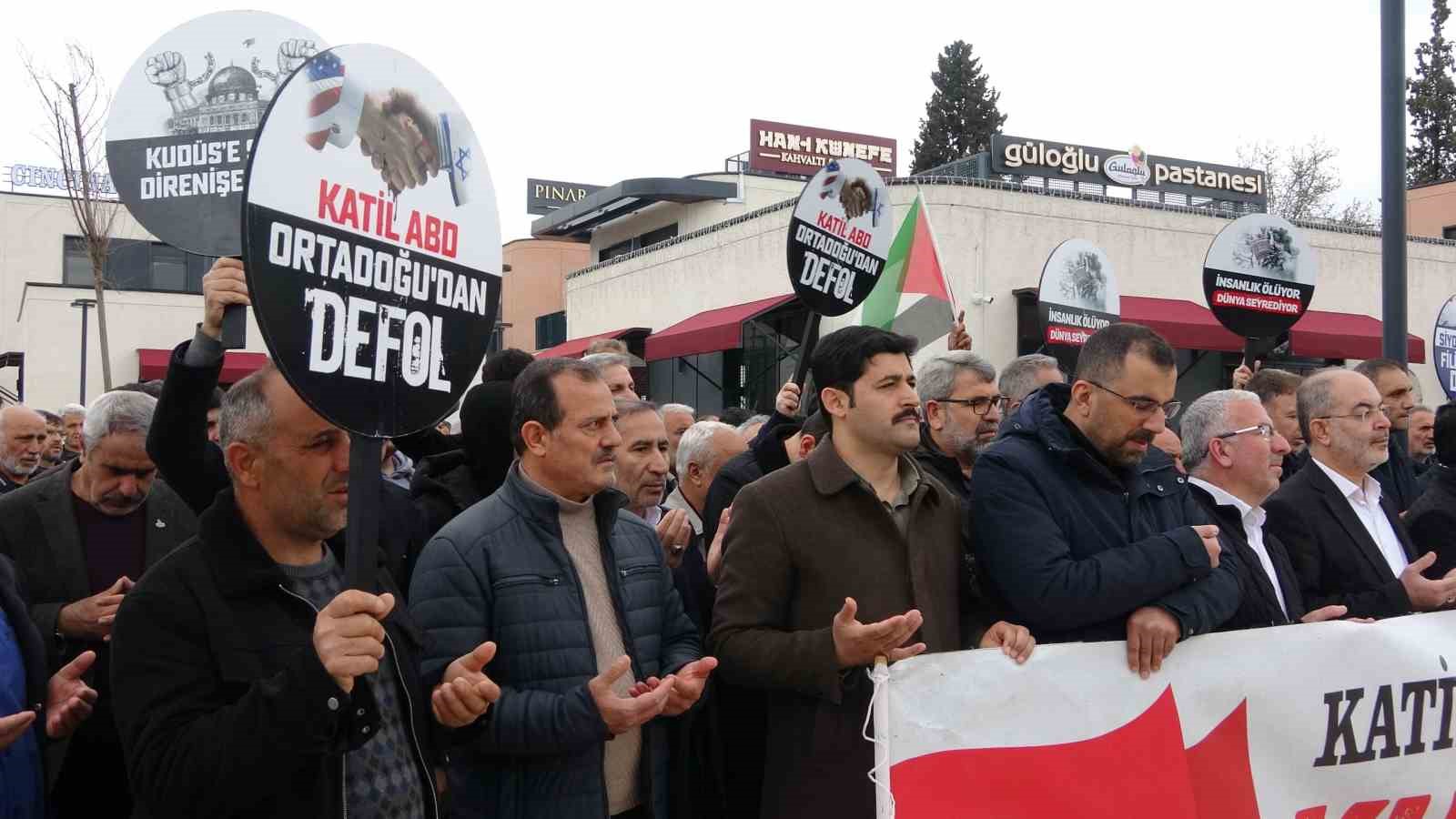 Filistin Dayanışma Platformundan İsrail’e tepki