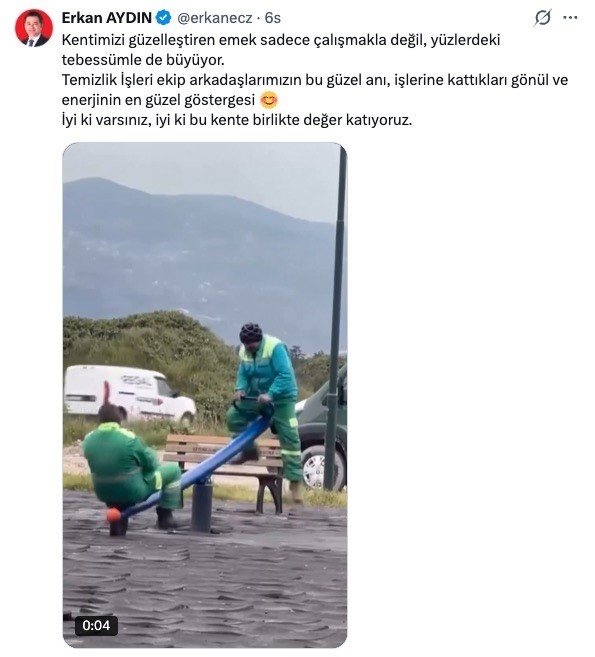 Tahteravalliye binen temizlik iş&ccedil;ileri g&uuml;ld&uuml;rd&uuml;
