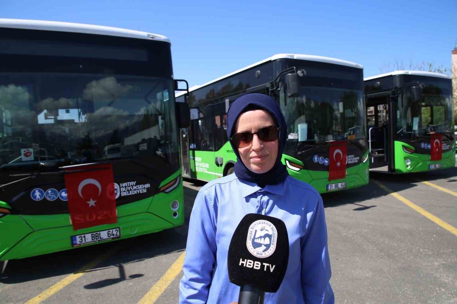 HBB’den İskenderun’a 8 yeni otobüs