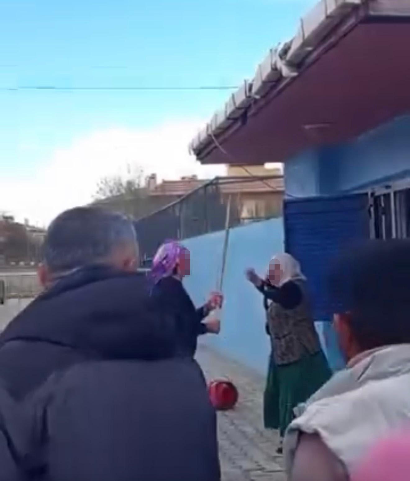 Iğdır’da okul bahçesinde kavga