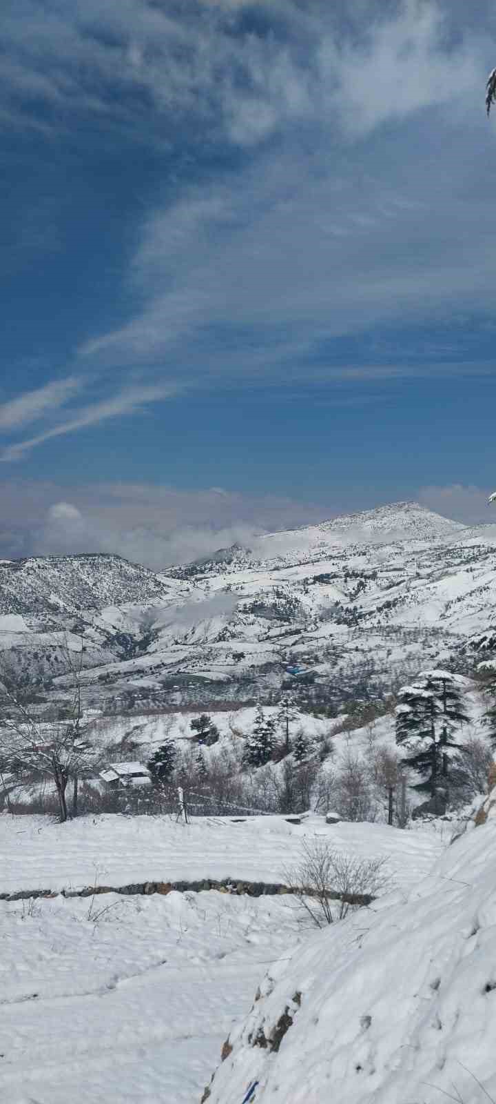 Kahramanmaraş&rsquo;ın y&uuml;ksek kesimlerinde kar etkili oldu
