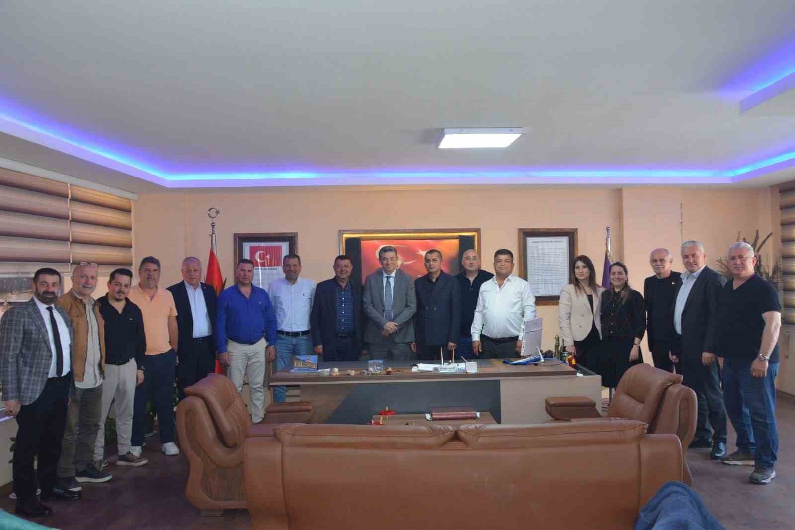 Kuşadası’nda AYESOB seçim çalışmaları sürüyor