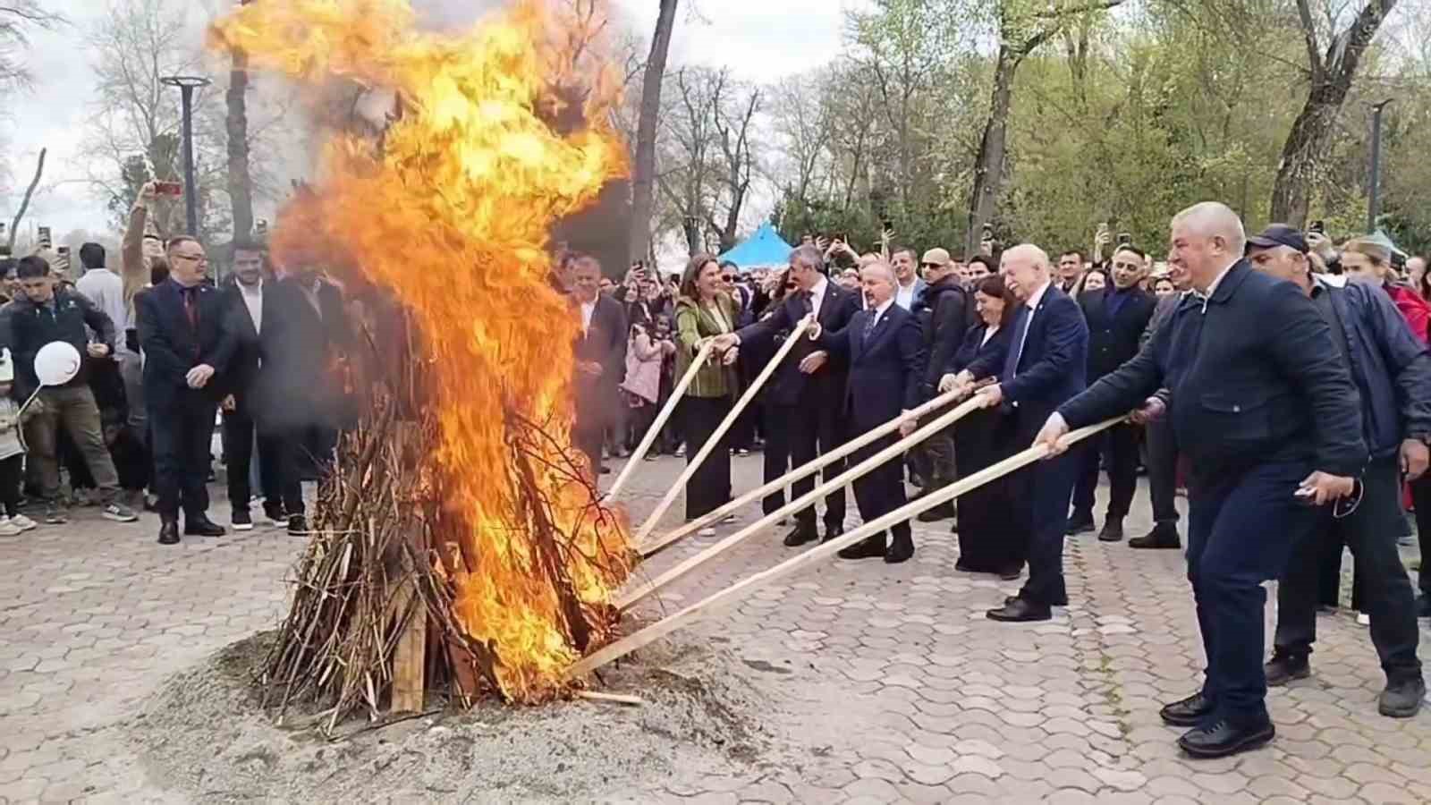 Edirne&rsquo;de nevruz kutlamaları
