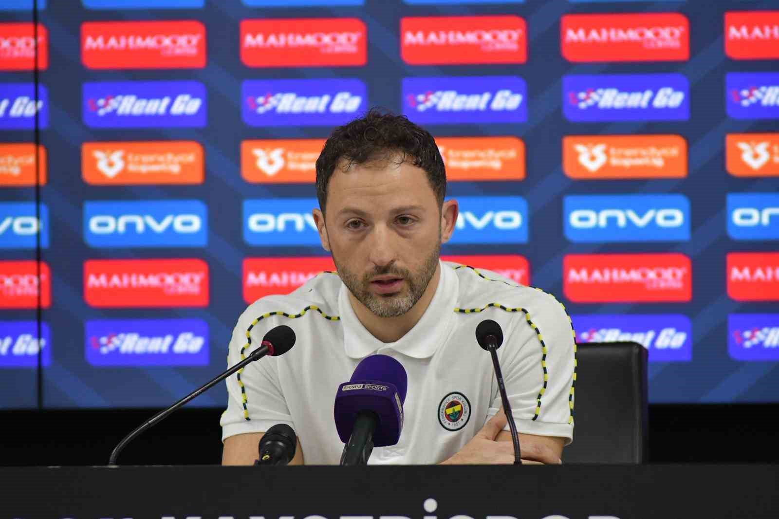 Domenico Tedesco: "Takım bug&uuml;n &ccedil;ok g&uuml;zel bir performans sergiledi"
