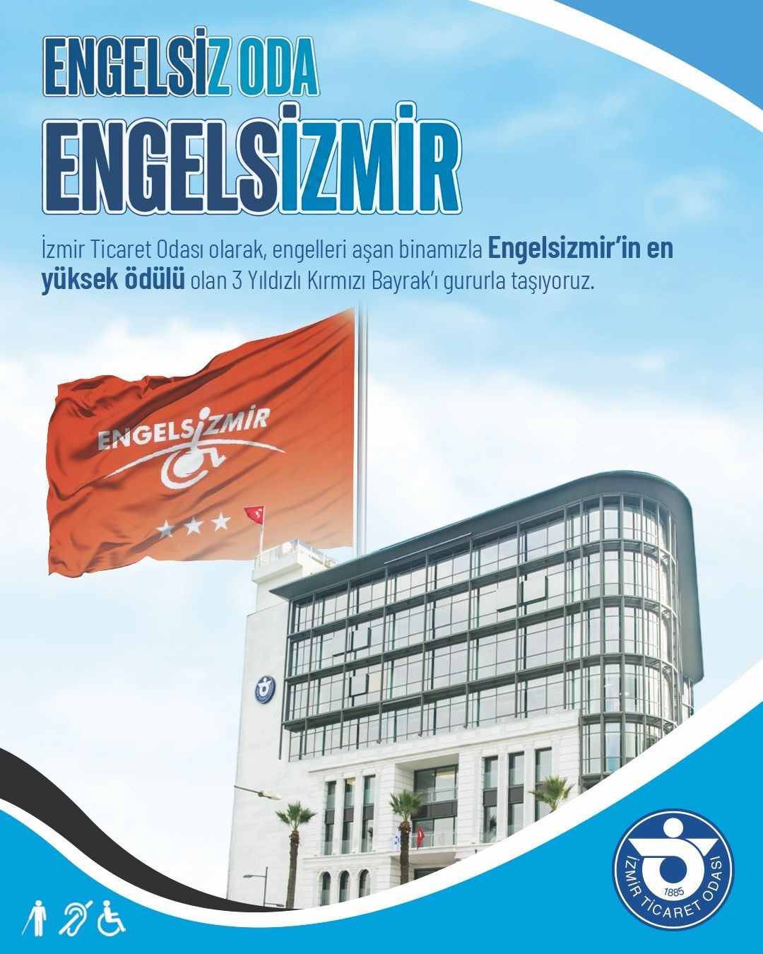 İzmir Ticaret Odası&rsquo;na "kırmızı bayrak" gururu
