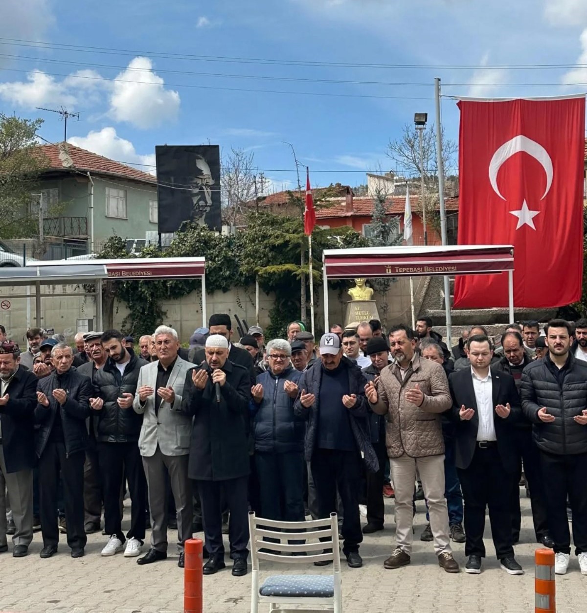 Gündüzler Mahallesi’nde yağmur ve şükür duası yapıldı