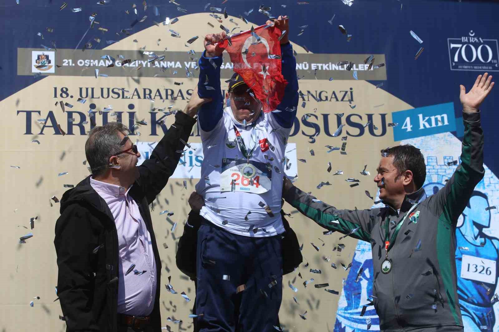 Bursa&rsquo;da 18. Uluslararası Osmangazi Tarihi Kent Koşusu ger&ccedil;ekleştirildi
