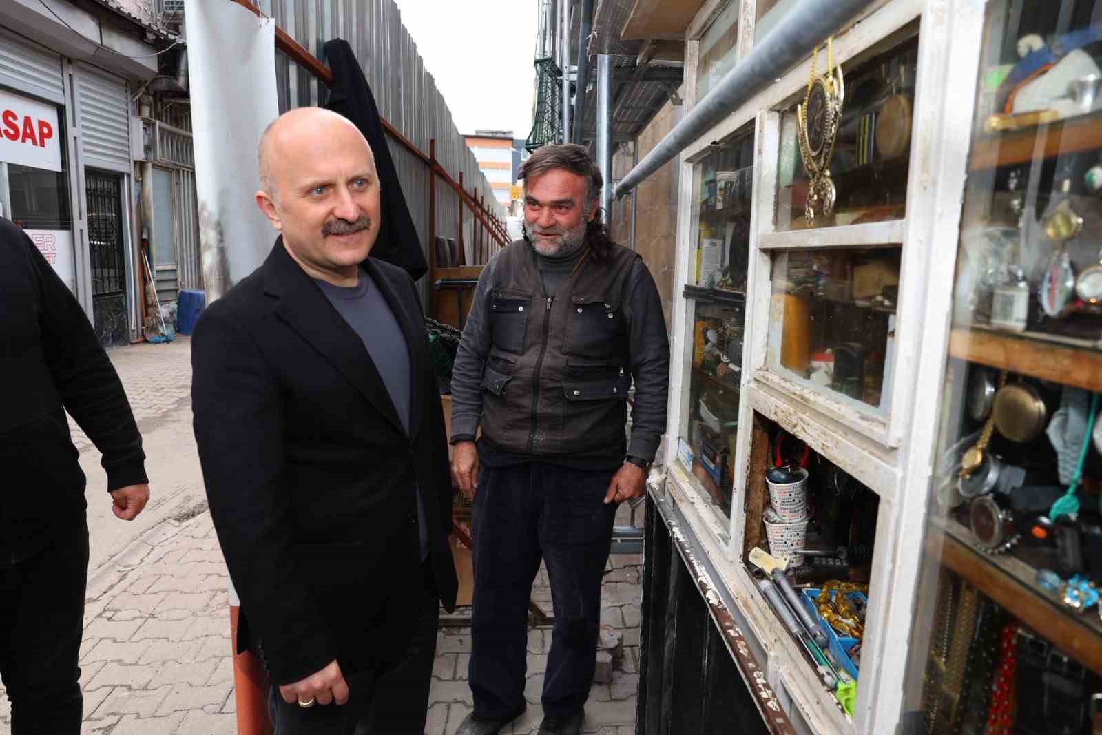 Vali Varol&rsquo;dan esnafa ziyaret
