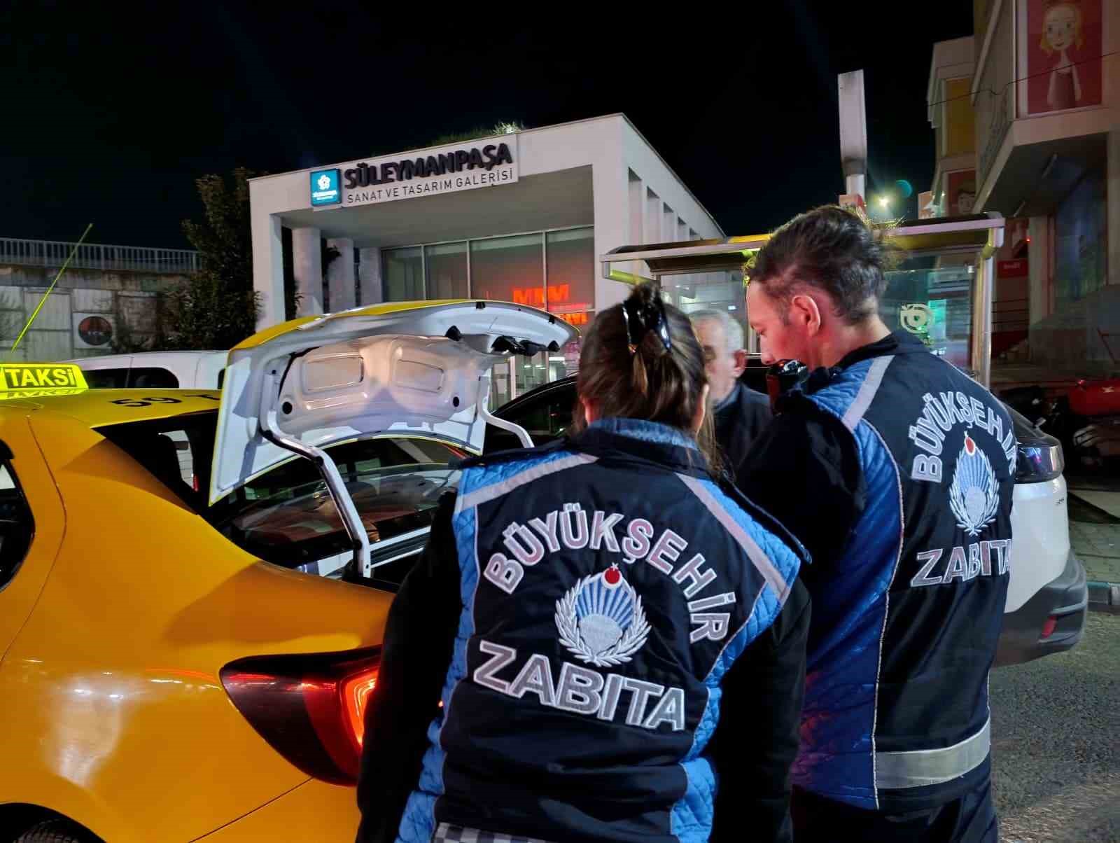 Tekirdağ’da T plakalı ticari araçlara sıkı denetim: 35 araç kontrol edildi, 50 bin lira ceza yazıldı