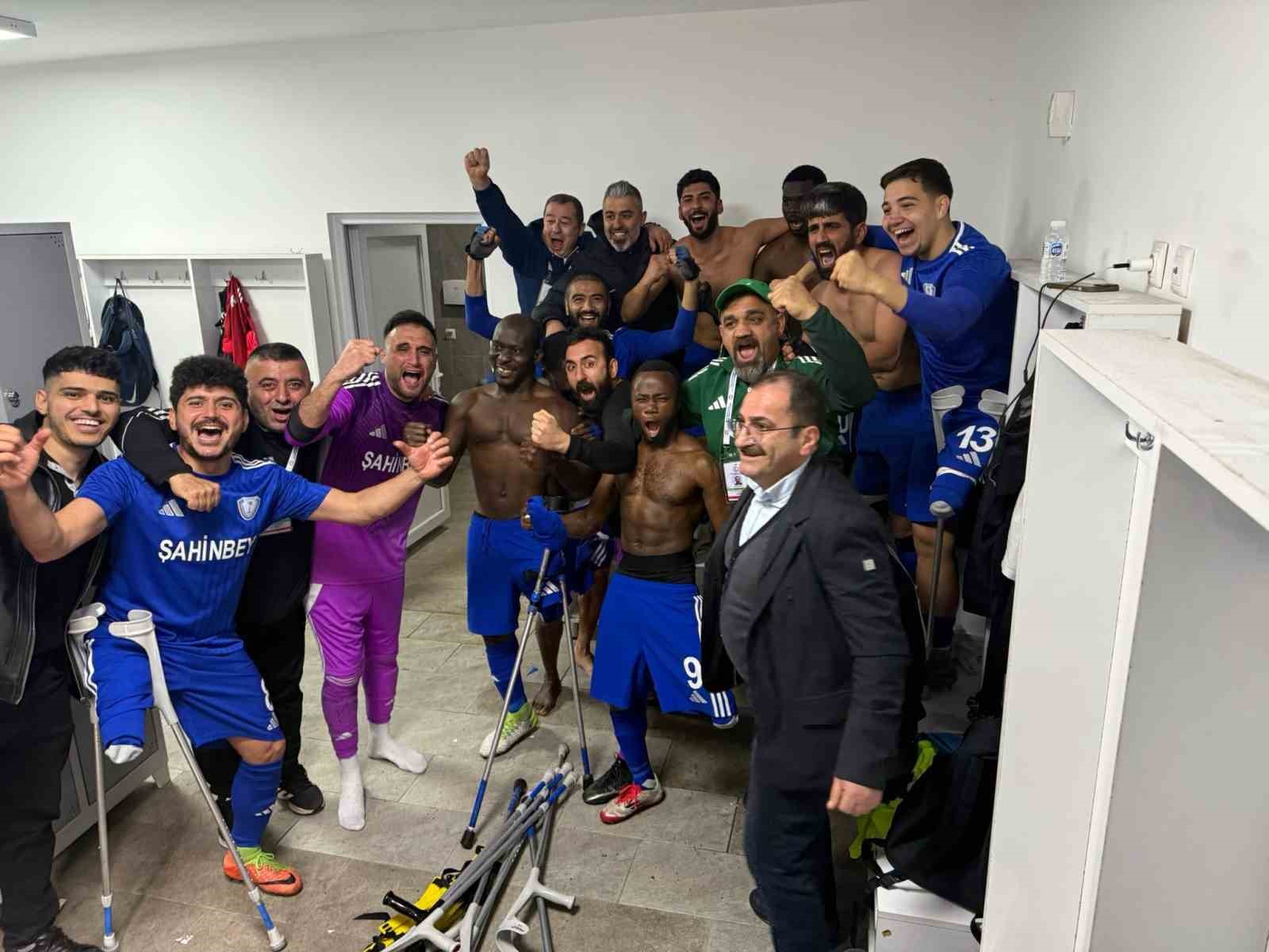 Şahinbey Ampute&rsquo;den net skor 1-0
