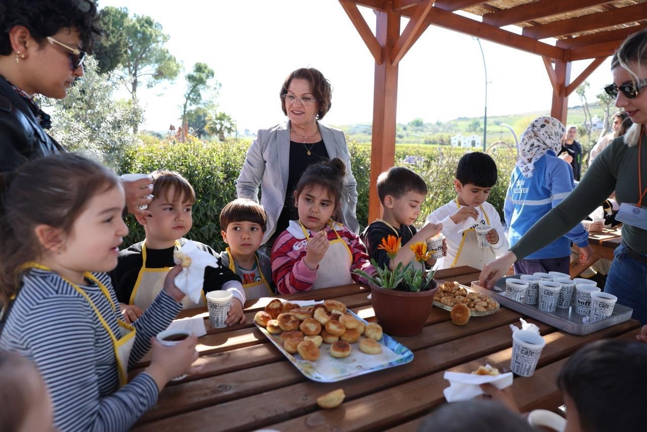 Didim’de çocuklar tarımı uygulamalı öğrendi