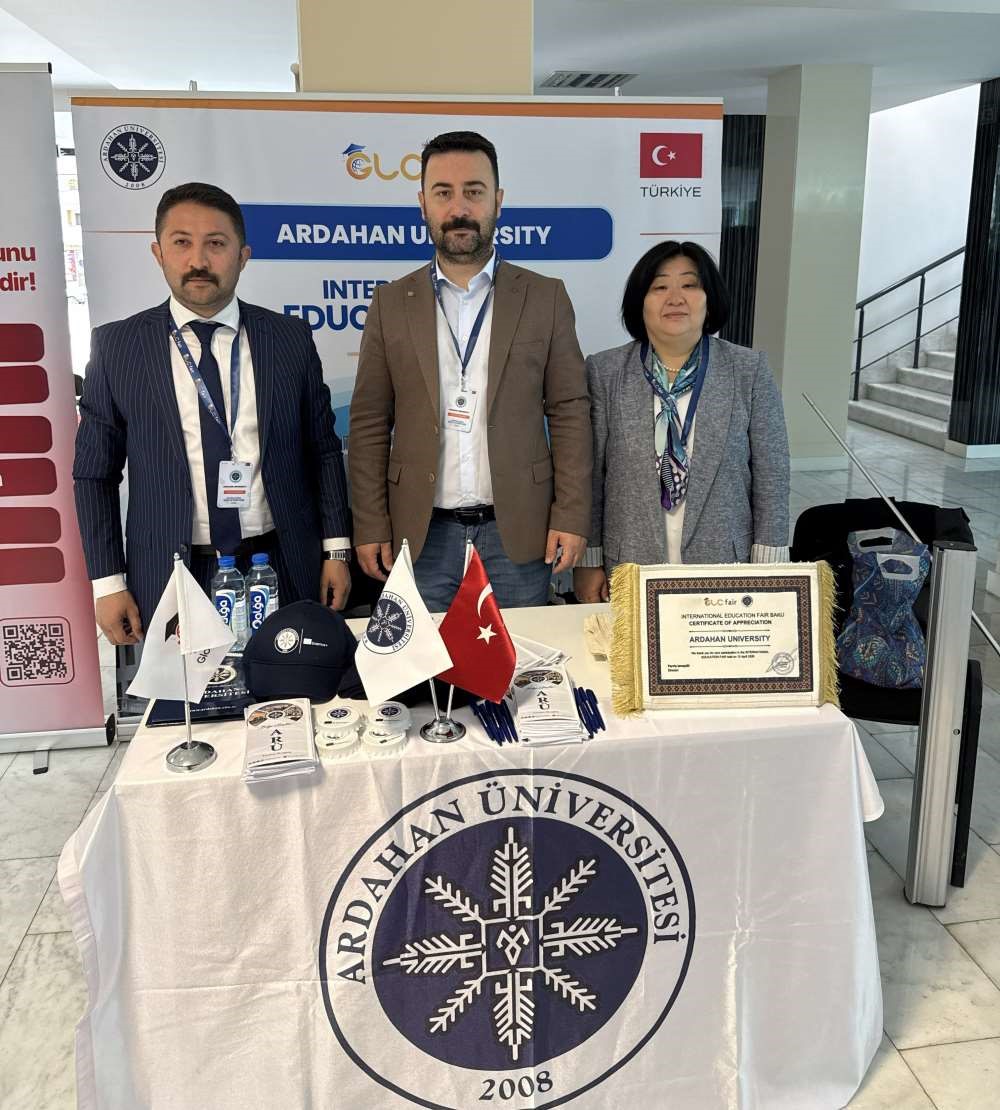 Ardahan Üniversitesi Azerbaycan’daki Uluslararası Eğitim Fuarında tanıtıldı
