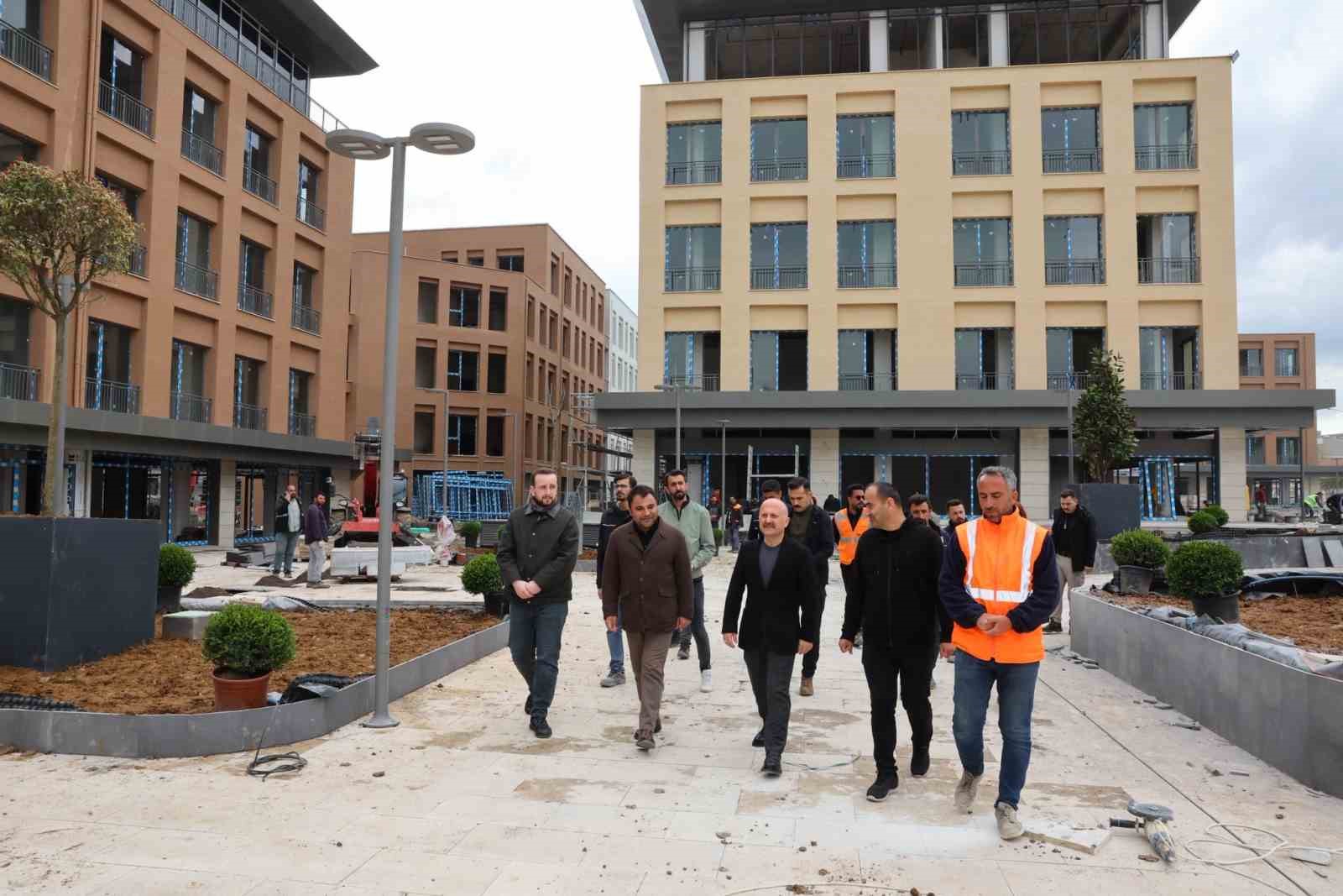 Adıyaman’da 1. Etap Çarşı Projesi tamamlanma aşamasına geldi