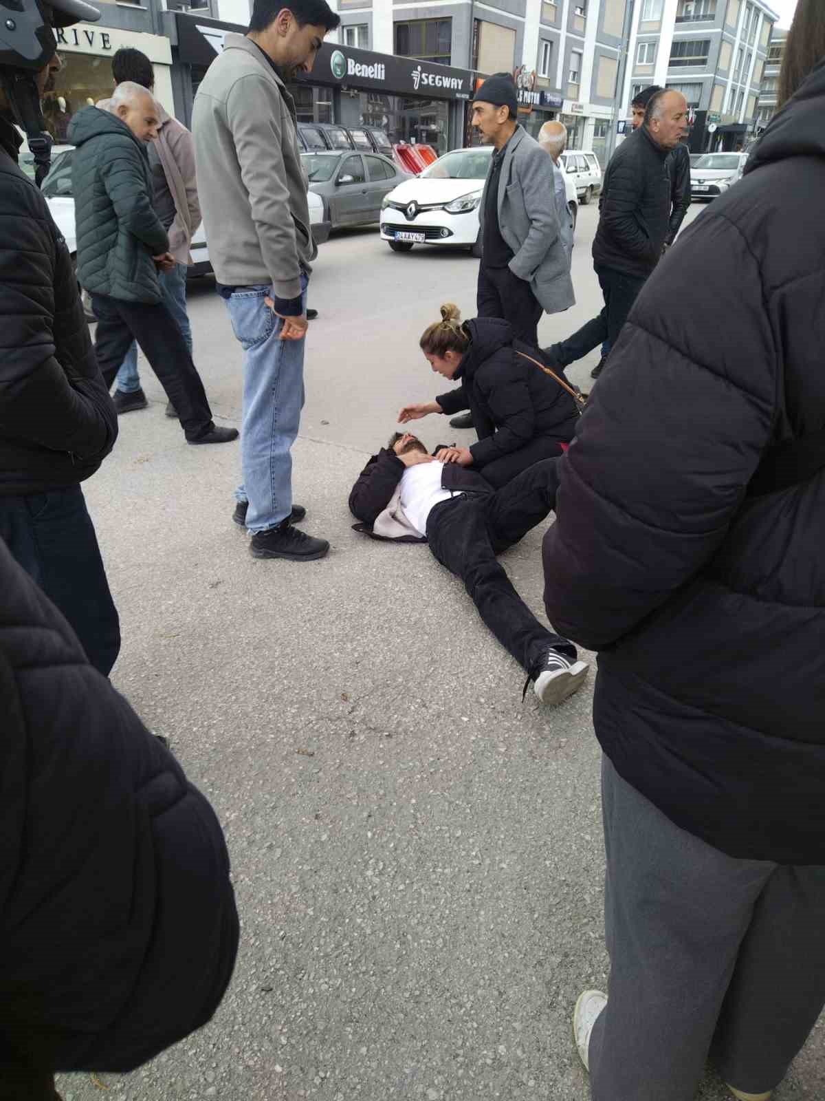 Erzincan’da trafik kazası: 2 yaralı