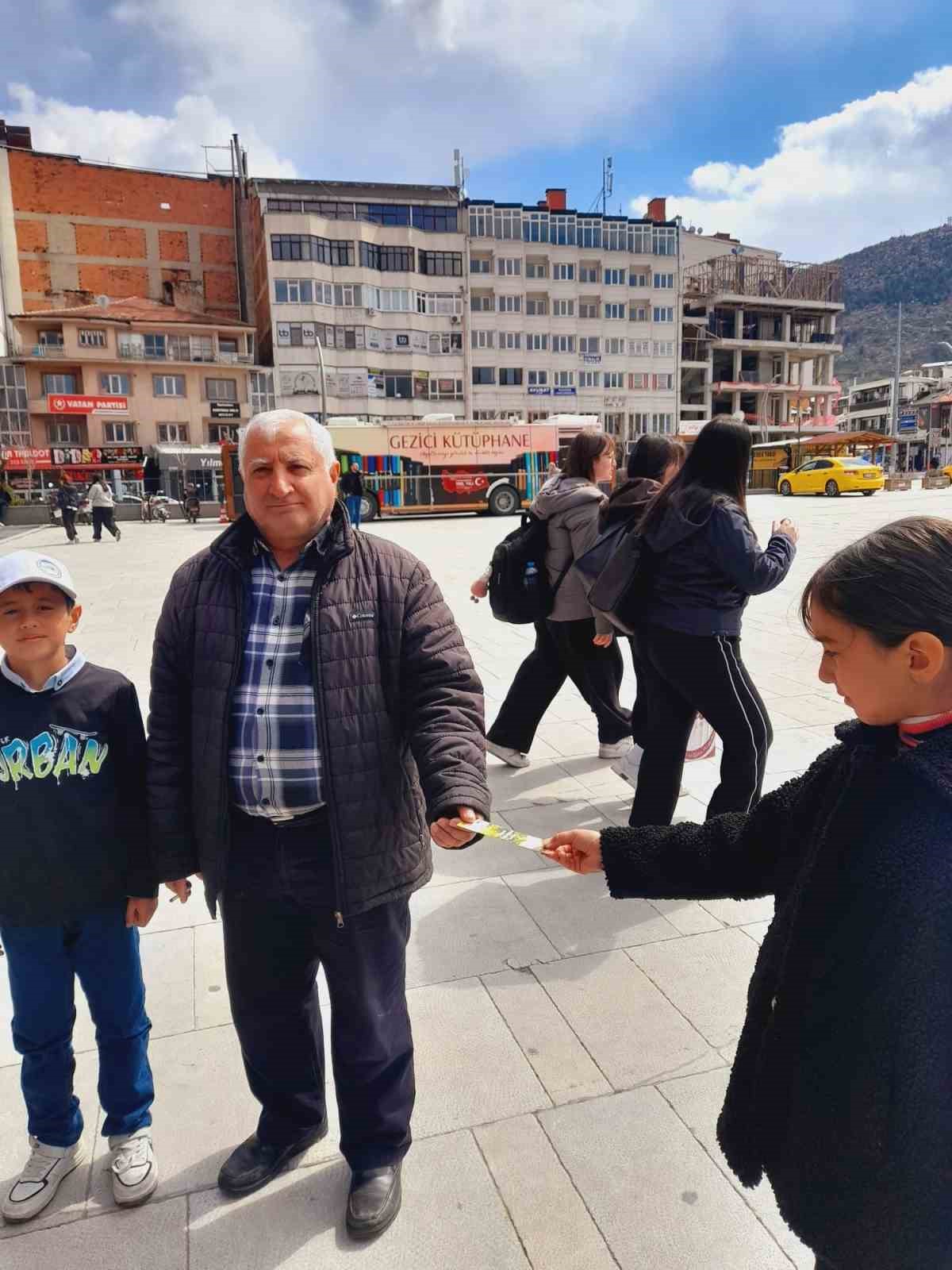 &Ouml;ğrencilerden sağlık yaşam etkinliği
