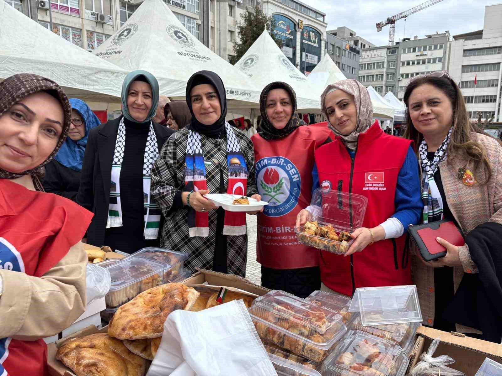 Samsun&rsquo;dan Gazze&rsquo;ye vicdan k&ouml;pr&uuml;s&uuml;
