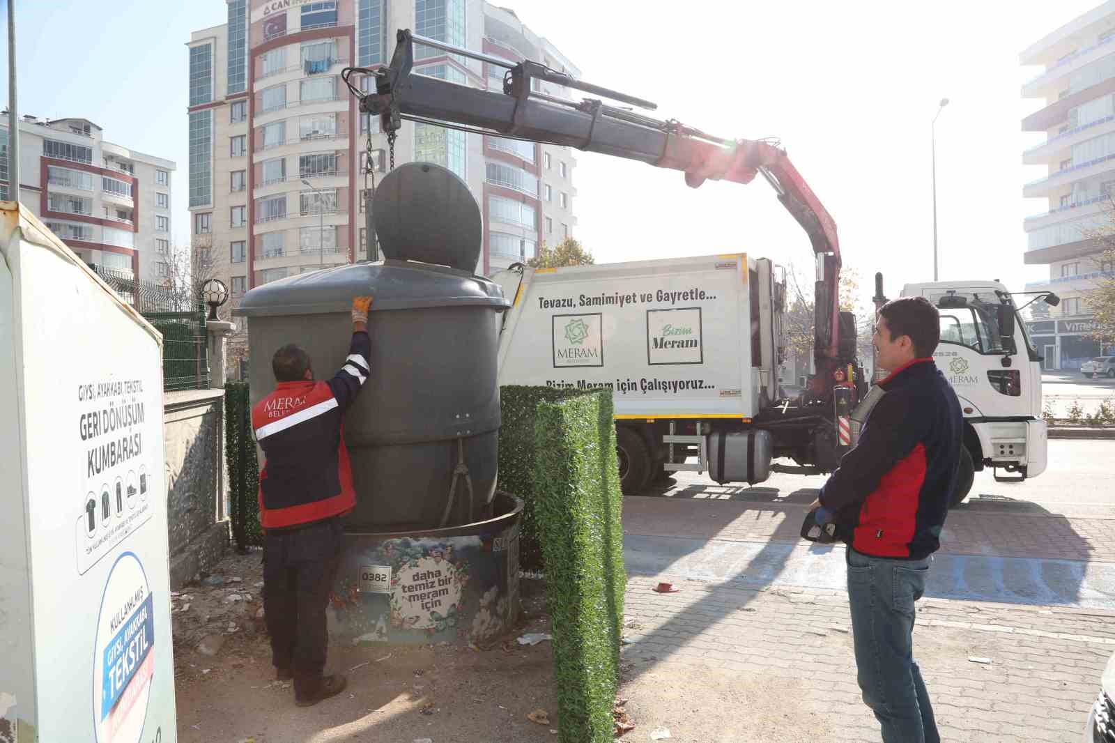 Akıllı atık y&ouml;netimi sistemiyle Meram&rsquo;da hem &ccedil;evre hem b&uuml;t&ccedil;e kazandı
