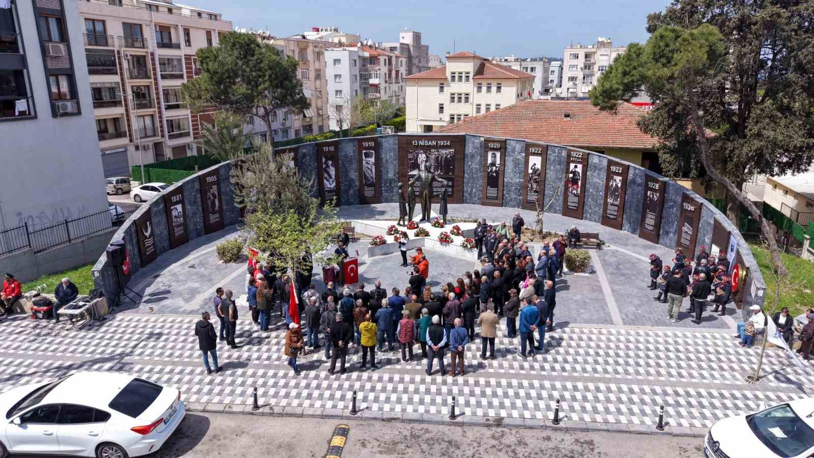 Atat&uuml;rk&rsquo;&uuml;n Aliağa&rsquo;ya gelişinin 92. yıl d&ouml;n&uuml;m&uuml; t&ouml;renlerle kutlandı
