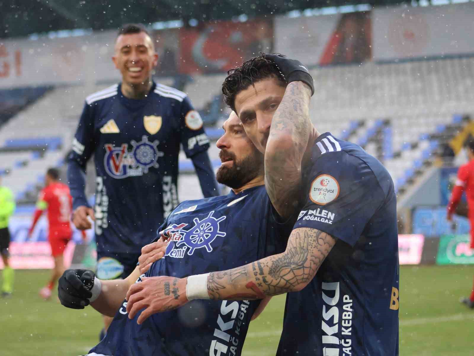 Trendyol 1. Lig: Erzurumspor FK: 2 - Boluspor: 0
