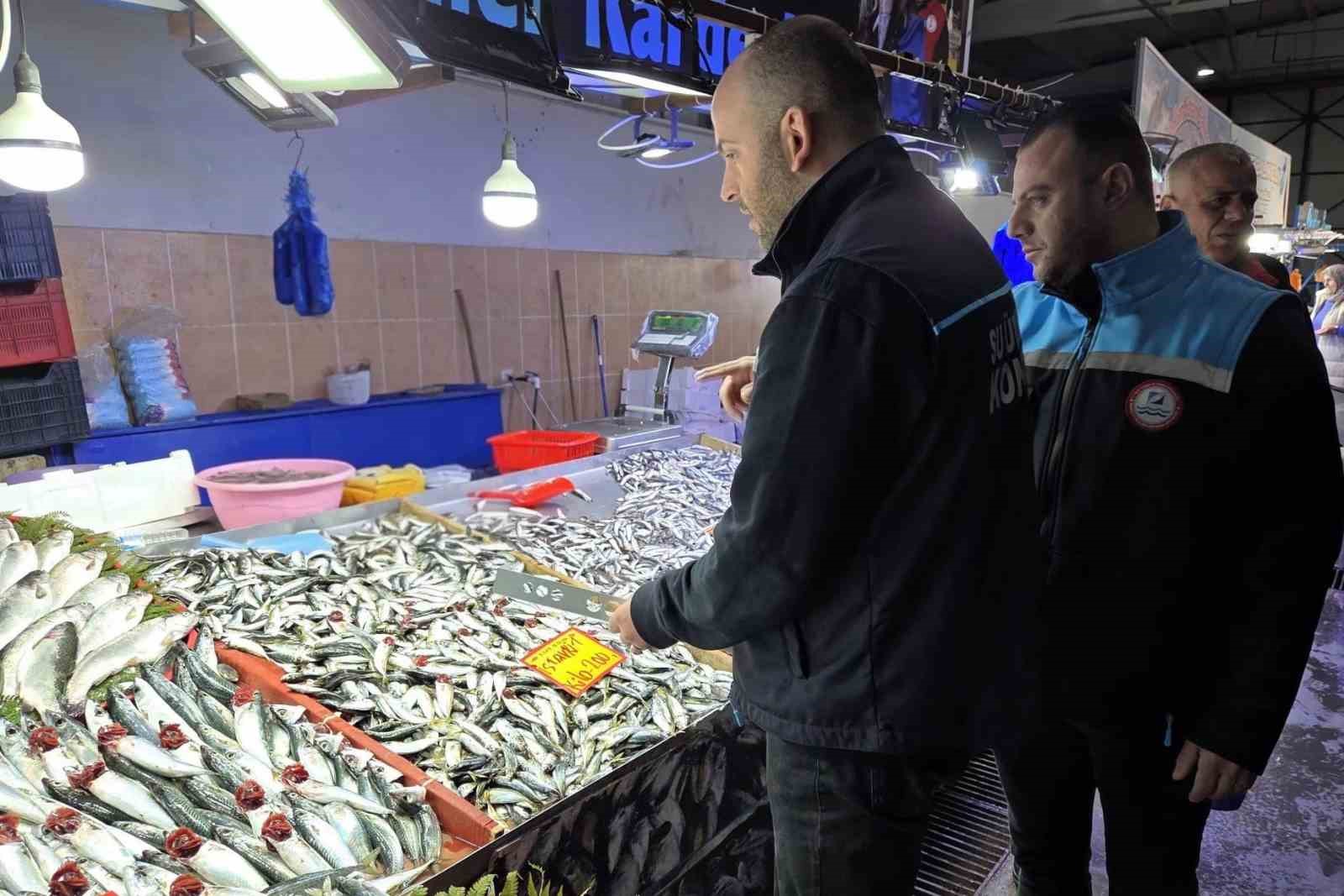 Kırklareli’nde balık tezgahları mercek altında